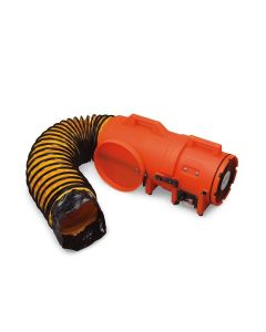 Allegro 9533-15 8″ Axial AC Plastic Blower w/ Compact Canister & 15' Ducting