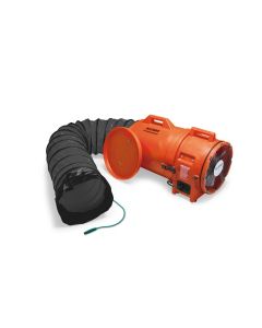 Allegro 9548-25 12″ Axial Explosion-Proof Plastic Blower w/ Canister & 25' Ducting
