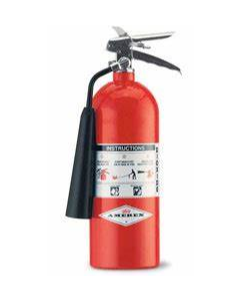 Amerex AX322 5 lb CO2 Fire Extinguisher w/ Wall Hanger