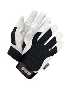 Bob Dale 20-9-816B Black Thinsulate C-40 Lined Mechanics Glove w/ Goatskin Leather Palm