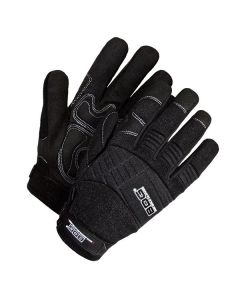Bob Dale 20-1-10605B Synthetic Leather Mechanics Glove with Padded Palm