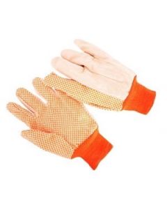Seattle Glove C8610PDC 10 oz., Men’s Orange Polka Dots, Knit Wrist Gloves