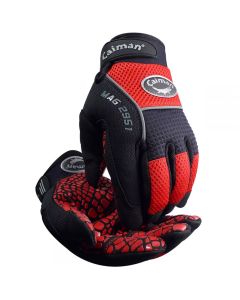 Caiman MAG 2951 Synthetic Leather Mechanics Glove with Silicone Grip