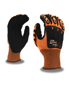 Cordova 7734 Ogre-Flex High Visibility Orange Nitrile Glove