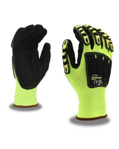 Cordova 7735 Hi Vis Ogre Impact Glove w/ Nitrile Palm