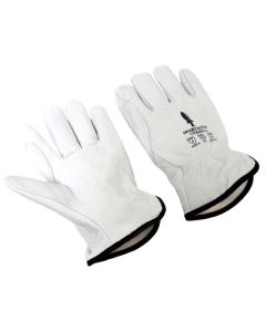 Seattle Glove CR8465 Goatskin Grain Glove, HPPE cut 5 Lining with Wing Thumb 
