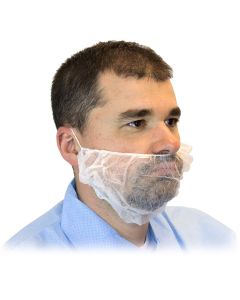 The Safety Zone DBRD-500 White Beard Covers