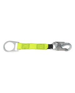 Safewaze FS813 18″ D-ring Extender Snap Hook D-ring