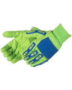 Liberty Glove G4518TPR  Green Cotton Impact Glove