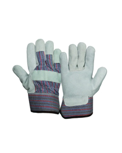 Pyramex GL1001W Cowhide Leather Safety Cuff Gloves