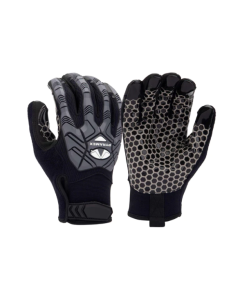 Pyramex GL203HT Impact Utility Synthetic Leather Silicone Palm Glove