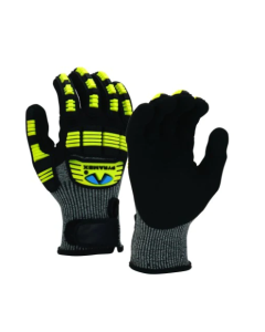 Pyramex GL610C Nitrile Sandy A6 Cut Level 2 Impact Gloves