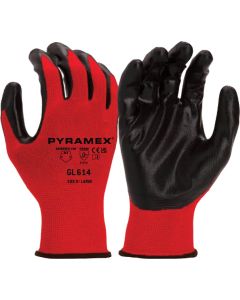 Pyramex GL614 13 Gauge Polyester Nitrile Smooth Gloves