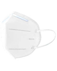 Global NW-KN95 Lightweight, Disposable White Filtration Face Masks- 1,000/Case