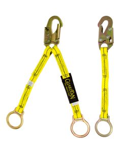 Guardian 01121, 01120 Single or Double Leg 18" D-Ring Extension Snap Hook