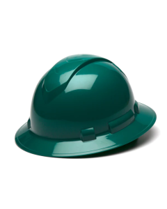 Pyramex HP54135 Ridgeline Green Full Brim Hard Hat