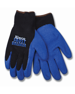 Kinco Frost Breaker Black Thermal Glove w/ Latex Palm 1789