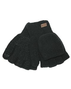 Kinco Winter Lined Fingerless Wool Gloves w/ PVC Dots 5110