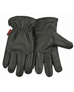 Kinco Lined Black Grain Deerskin Leather Driver Glove 90HKN