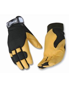 KincoPro Unlined Grain Deerskin Leather Glove 101