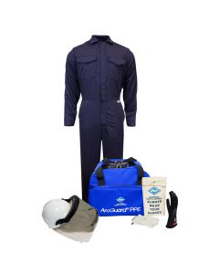 NSA KIT2CV08 8 Cal Arcguard Arc Flash Kit with Pureview, FR Coverall, With Gloves, No Balaclava
