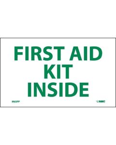 National Marker M65 "FIRST AID INSIDE" Sign