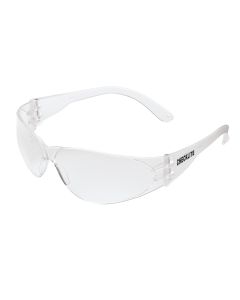 MCR CL110 Checklite CL1 Clear Safety Glasses with Orbital Seal and Fit