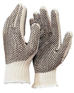 MCR Cotton PVC Dot Gloves 9660