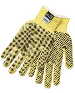 MCR 9366 Kevlar Glove A3 Cut Resistant 2 Sided PVC Dots 