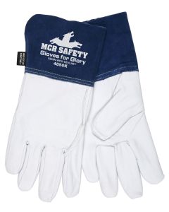 MCR 4850K Kevlar Lined A3 MIG/TIG Goatskin Leather Welder's Glove 