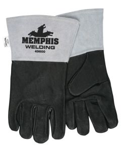 MCR Memphis Premium Black Grain Pigskin Leather Welding Glove 49600