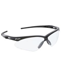 MCR MP110PF Memphis Clear Safety Glasses with MAX 6 Anti-Fog Coating Wrap Around Design