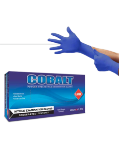 MMicroflex N19 Cobalt Nitrile Gloves