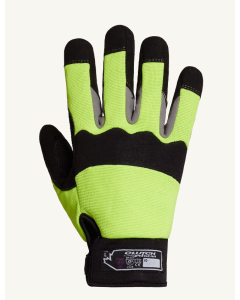 Superior Glove MXHV2PB Clutch Gear Hi-Viz, super puncture resistant gloves with a strong grip