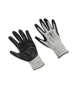 Seattle Glove N3 HPPE black nitrile coated cut resistant gloves (sold by the dozen)
