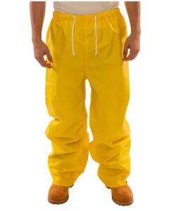 Tingley P56007 Yellow Double coated PVC on polyester DuraScrim FR Pants