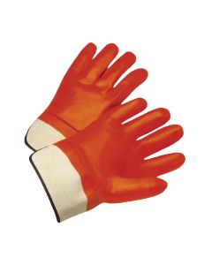 PIP 1017OR Insulated and Waterproof PVC Dipped Glove Smooth Finish Safety Cuff
