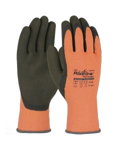 PIP 41-1328 Powergrab Thermodex Hivis Orange Nylon Glove Latex Grip