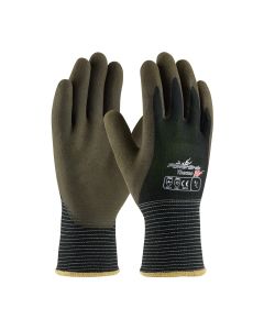 PIP 41-1430 PowerGrab Thermo W A2 Black Polyester Lined Glove Latex MicroGrip