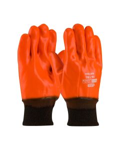 PIP 58-7303 Procoat Insulated and Waterproof PVC Dipped Glove Smooth Finish Knit Wrist