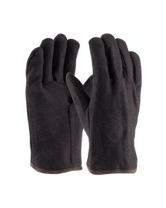 PIP 755C Red Fleece Lined Heavy Weight Cotton Jersey Glove Open Cuff