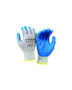 Pyramex GL501C5 ANSI 4 Crinkle Latex Gloves