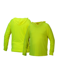 Pyramex RLPH110NS Hi-Vis Lime Lightweight hoodie