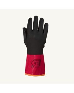 Superior S15KGVNVIB Chemstop A5 360 Cut Rated PVC Glove Padded Palm Nitrile Grip
