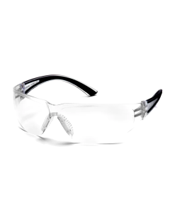 Pyramex SB3610S Cortez Black Frame Clear Lens Safety Glasses