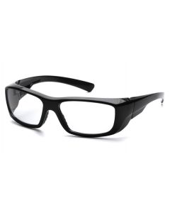Pyramex SB791OD Emerge Black Frame Clear Lens Cheaters / Readers Safety Glasses