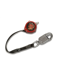 Miller PFL-2-Z7/9FT Scorpion 9' web Personal Fall Limiters with Steel Twist-Lock Carabiner and Steel Locking Snap Hook