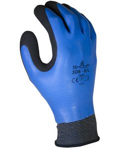 Showa 13 Gauge Dual Latex Foam Grip Glove 306
