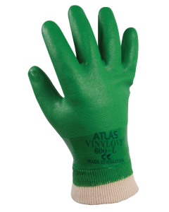 Showabest Atlas Green Vinyl Gloves 600