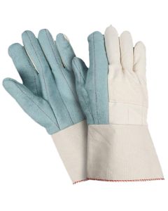 Southern Glove USG24DG-P Lined Two Ply Hot Mill Glove w/ Gauntlet Cuff